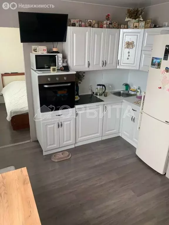 Квартира-студия: Тюмень, улица Первооткрывателей, 10 (30 м) - Фото 1
