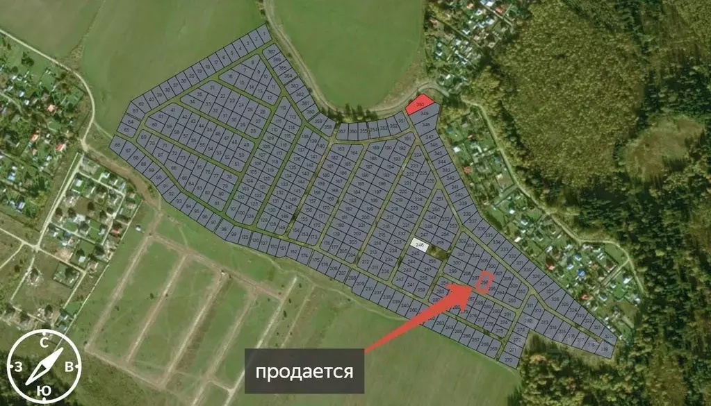 Участок в Московская область, Истра муниципальный округ, д. Подпорино  ... - Фото 1