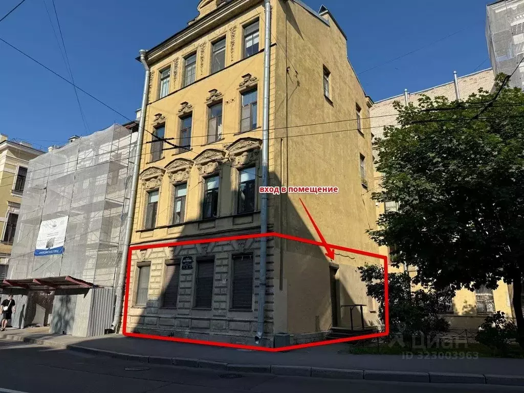 Помещение свободного назначения в Санкт-Петербург пер. Нестерова, 3 ... - Фото 1