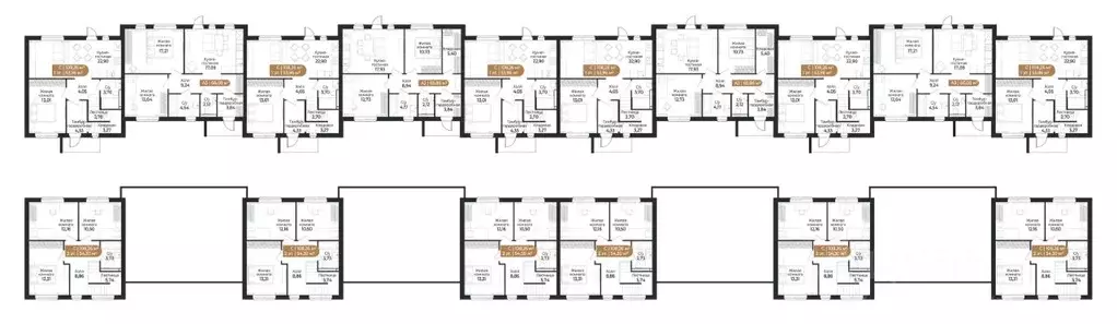 Таунхаус в Ленинградская область, Всеволожск ш. Южное (108 м) - Фото 2