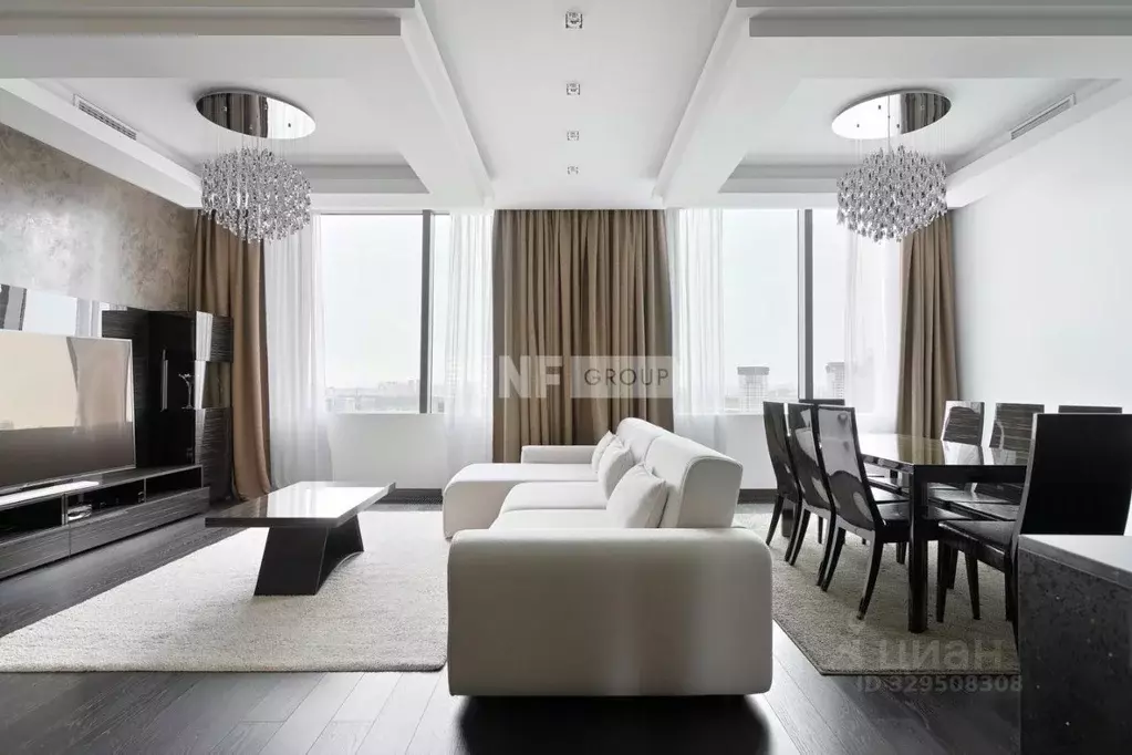 4-к кв. Москва Мосфильмовская ул., 8 (180.8 м) - Фото 1