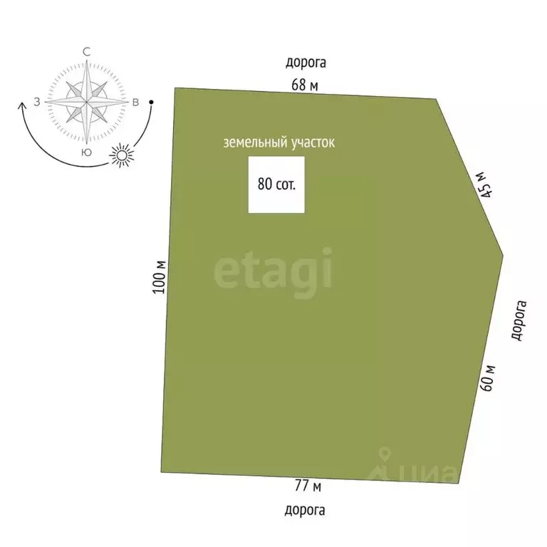 Участок в Тюменская область, Тюменский муниципальный округ Р-404, 23-й ... - Фото 2