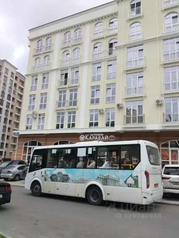 Студия Краснодарский край, Сочи Мамайка мкр, ул. Волжская, 28 (27.0 м) - Фото 2