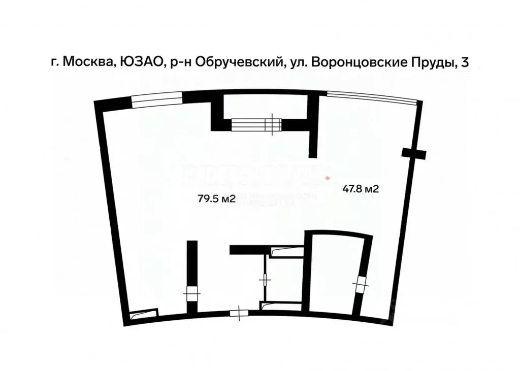 2-к кв. Москва ул. Воронцовские Пруды, 3 (135.9 м) - Фото 2