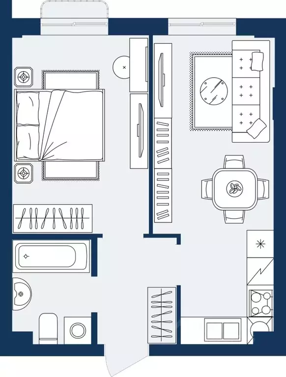 1-к кв. Дагестан, Махачкала Ипподром мкр,  (37.72 м) - Фото 1