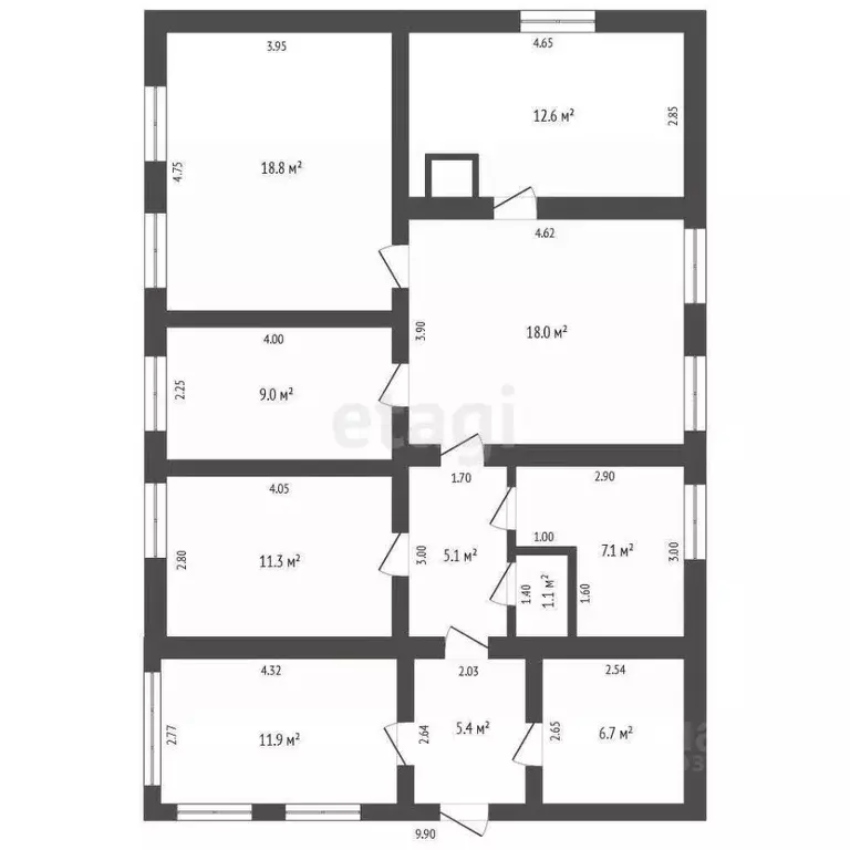 Дом в Тюменская область, Тюмень Березняковский мкр, ул. Любимая (90 м) - Фото 1