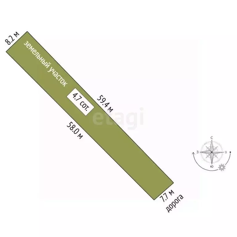 Участок в Ярославская область, Ярославский муниципальный округ, д. ... - Фото 2