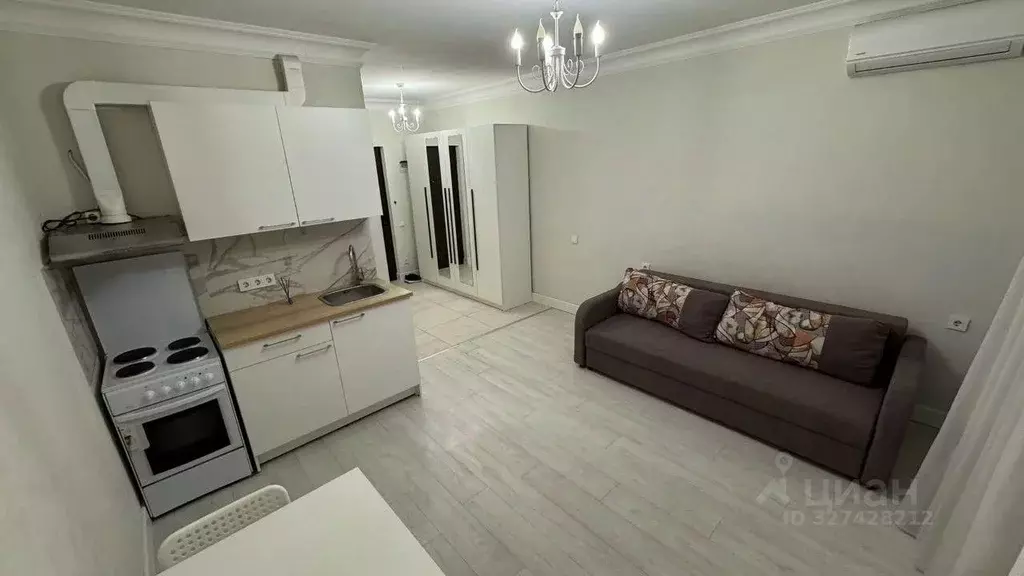 Студия Ростовская область, Ростов-на-Дону ул. Ткачева, 22 (25.0 м) - Фото 1