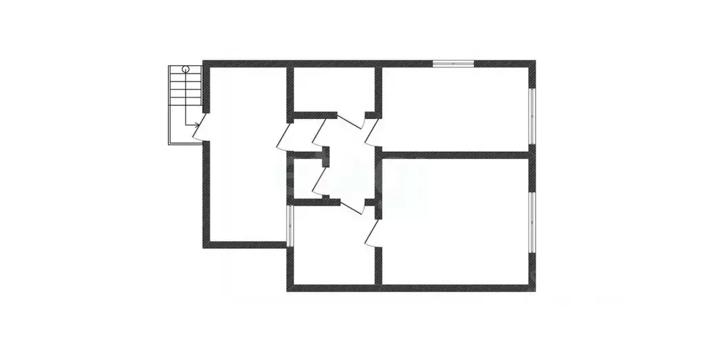2-к кв. Курганская область, Каргапольский муниципальный округ, Красный ... - Фото 2