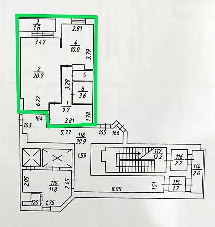 1-к кв. Москва, Москва, Троицк ул. Текстильщиков, 4 (46.0 м) - Фото 2