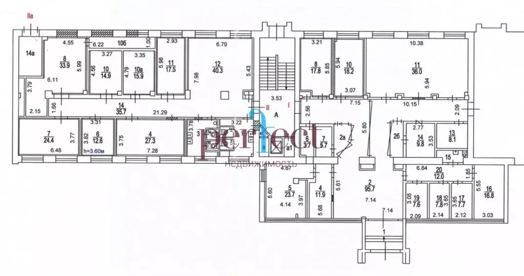 Помещение свободного назначения в Москва ул. Кржижановского, 29К5 (34 ... - Фото 2