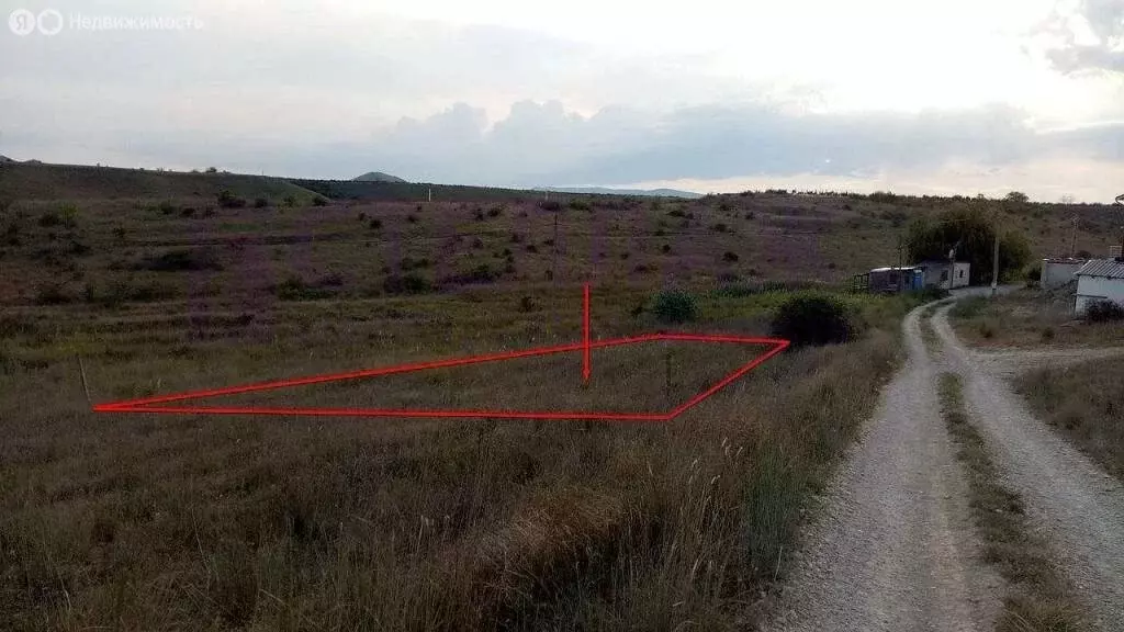 Участок в Коктебель, садово-огородническое товарищество Коктебель (9 ... - Фото 1