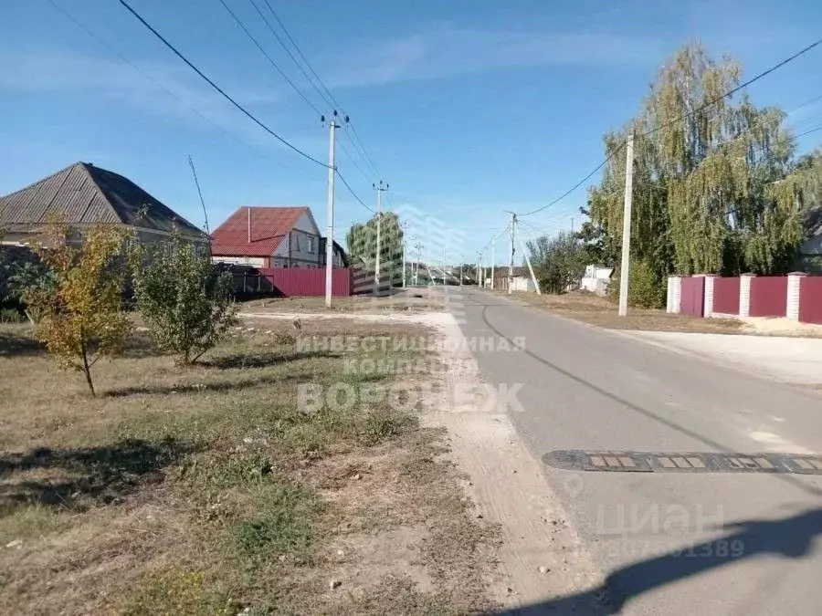 Дом в Воронежская область, Рамонский район, с. Айдарово Садовая ул., ... - Фото 1