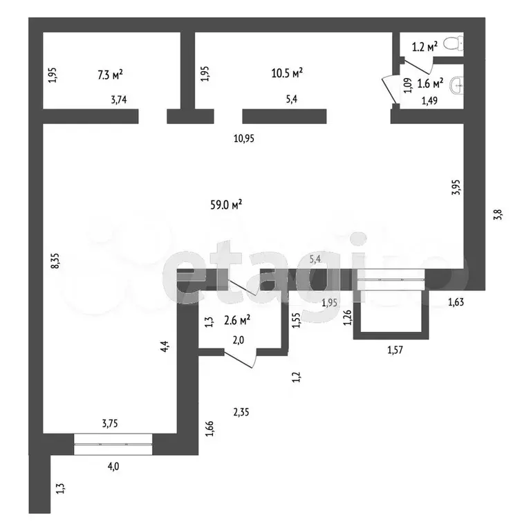 Продам офисное помещение, 79.6 м - Фото 0