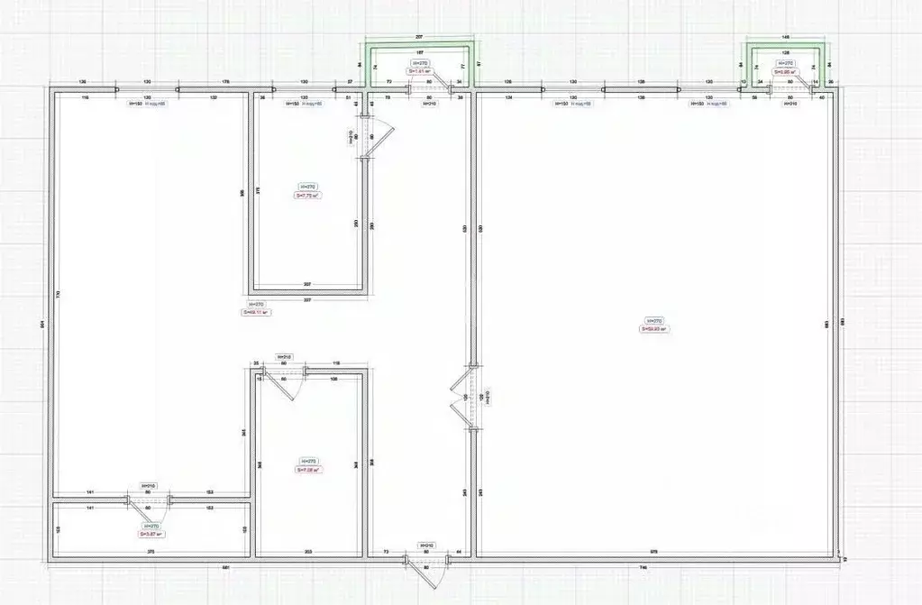 2-к кв. Ингушетия, Магас ул. Саида Чахкиева (90.5 м) - Фото 2