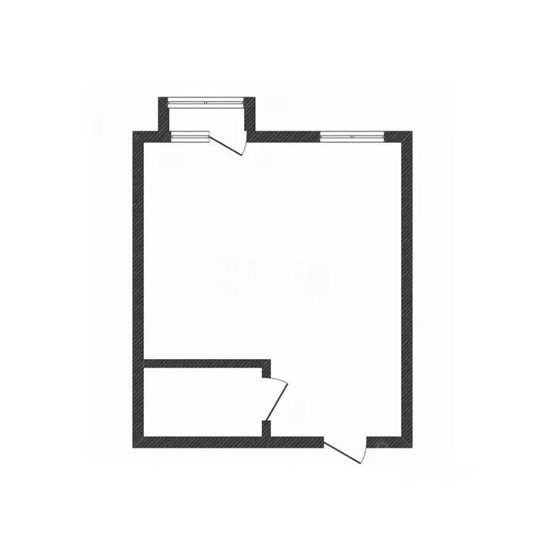 Студия Курганская область, Курган ул. 9-я Больничная, 8 (37.6 м) - Фото 2