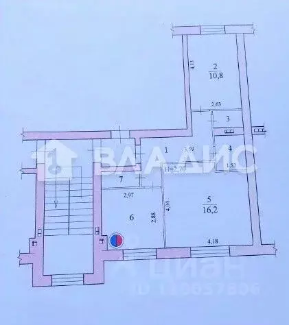 2-к кв. Волгоградская область, Волгоград ул. 70-летия Победы, 7 (48.2 ... - Фото 2