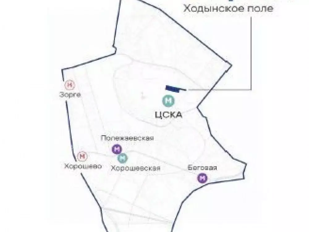 Офис в Москва Ходынский бул., 1 (6830 м) - Фото 1