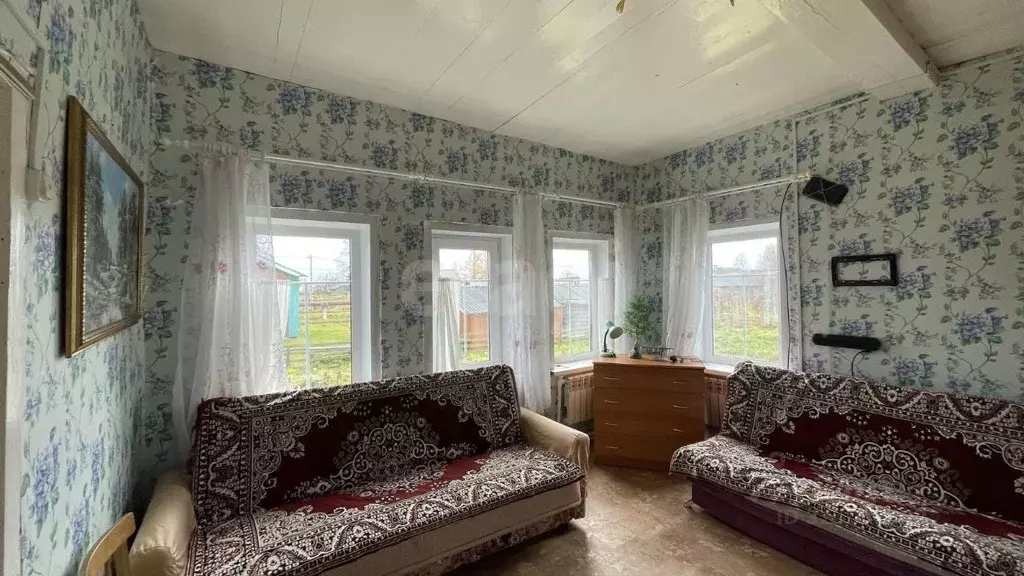 Дом в Коми, Корткеросский район, с. Сторожевск Лесная ул., 6 (52 м) - Фото 1