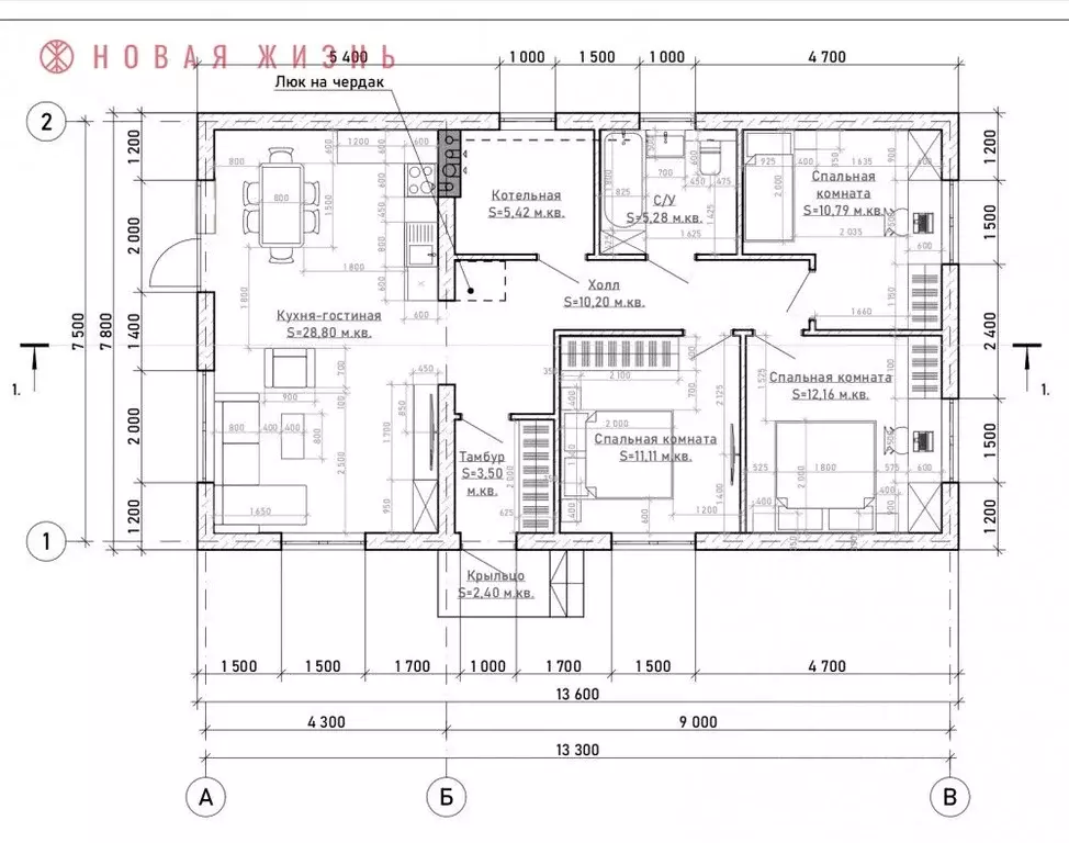 Коттедж в Самарская область, Волжский район, Черноречье с/пос, пос. ... - Фото 1