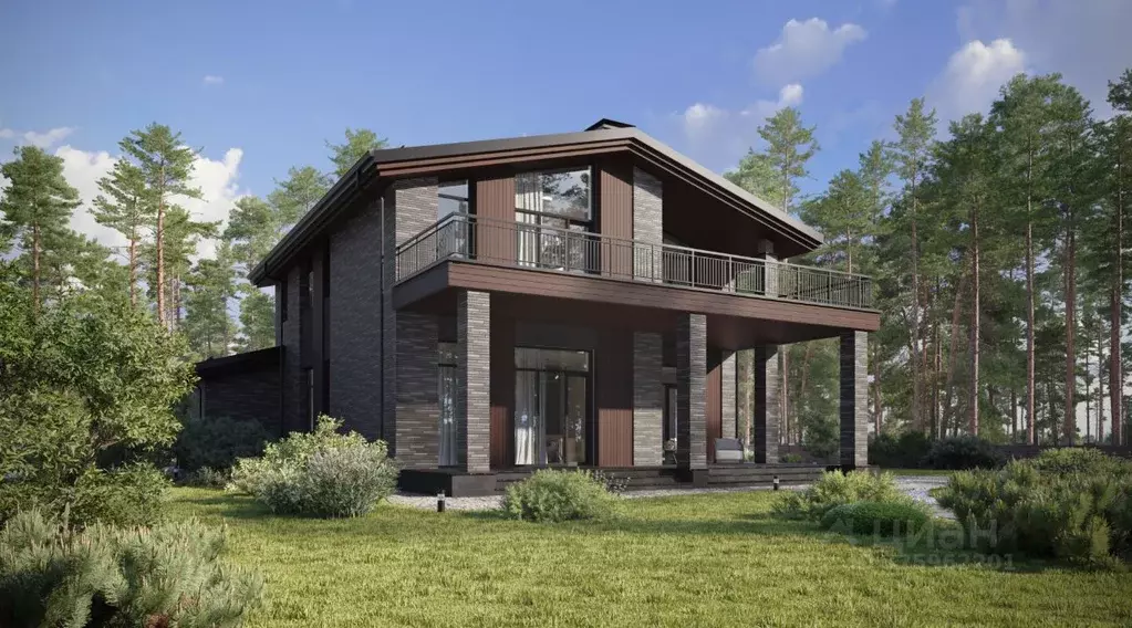 Дом в Московская область, Волоколамский муниципальный округ, Зиккурат ... - Фото 1