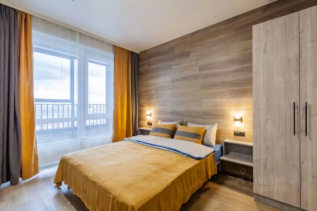 1-к кв. Татарстан, Казань Бухарская ул., 32к1 (31.0 м) - Фото 1