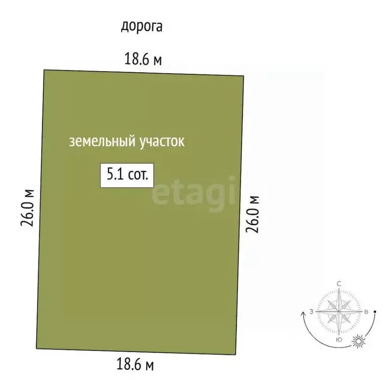 Участок в Тюменская область, Нижнетавдинский муниципальный округ, 7 ... - Фото 2