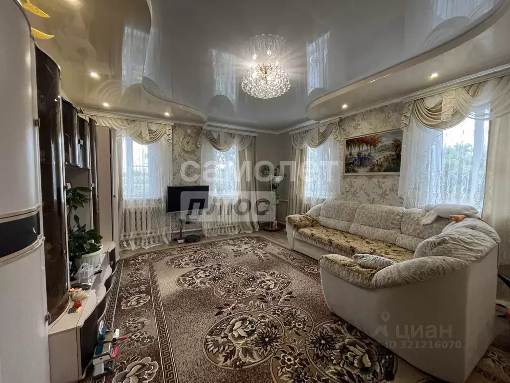 Дом в Курская область, Фатежский район, Русановский сельсовет, д. 1-я ... - Фото 1