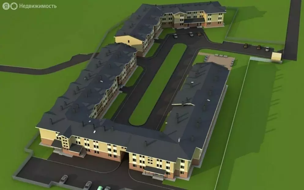 2-комнатная квартира: деревня Малое Карлино, 16Бк2 (52.3 м) - Фото 1