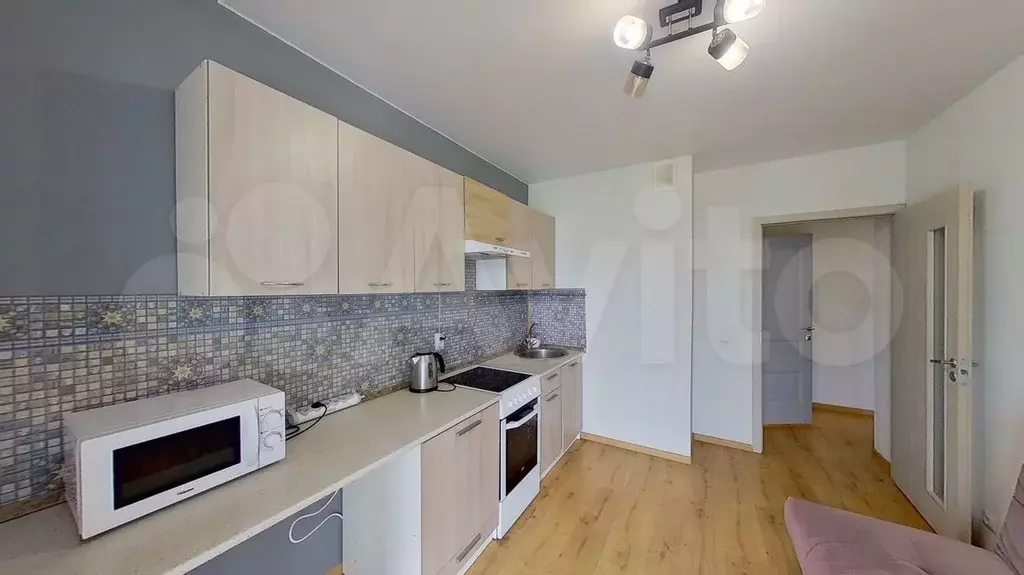 1-к. квартира, 38 м, 4/14 эт. - Фото 0