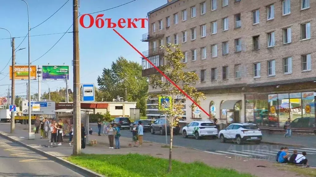 Торговая площадь в Санкт-Петербург Народная ул., 87 (165 м) - Фото 0