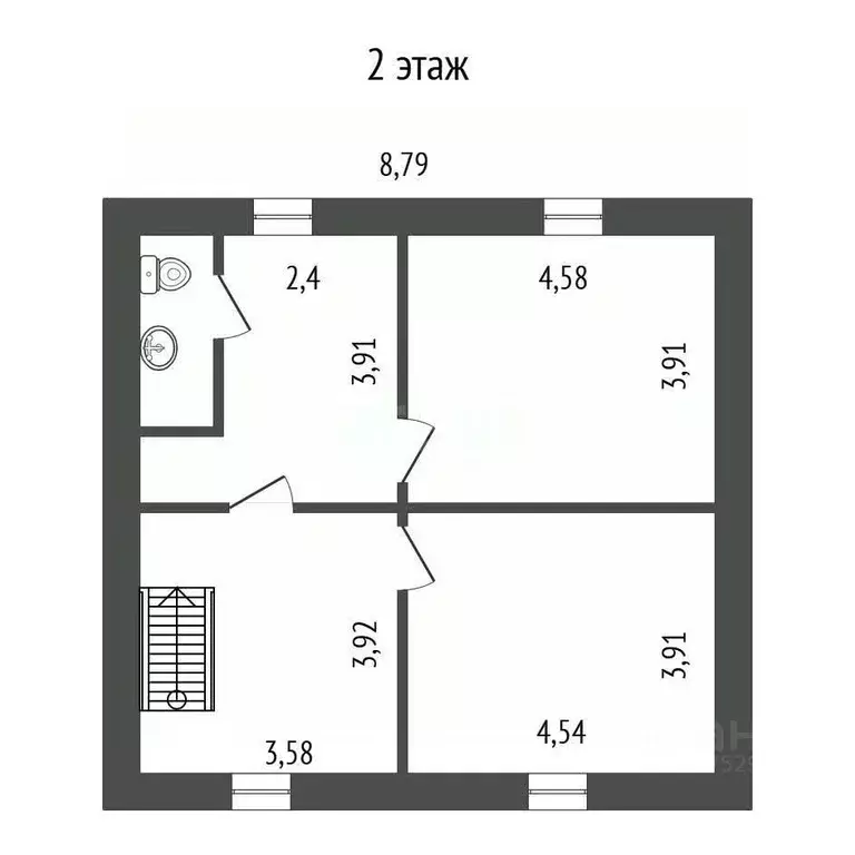 Дом в Иркутская область, Иркутск ул. Мира, 46А (139 м) - Фото 2