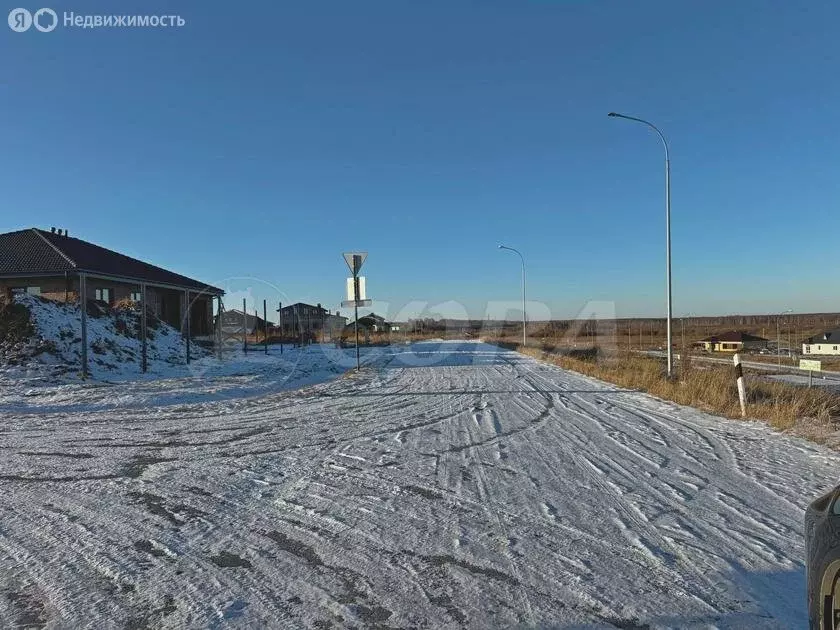 Участок в Тюменский район, село Кулаково (8.7 м) - Фото 1