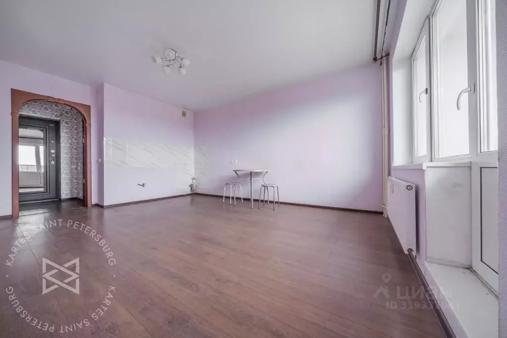 Студия Санкт-Петербург пос. Шушары, ул. Вишерская, 1к1 (25.0 м) - Фото 1