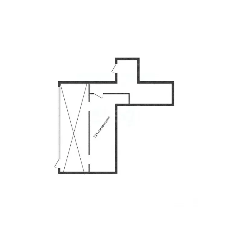 Помещение свободного назначения в Смоленская область, Ярцево Школьная ... - Фото 2