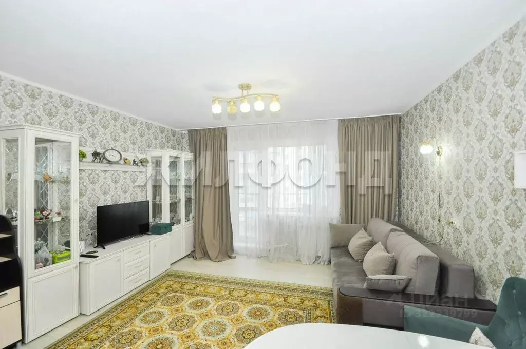 3-к кв. Новосибирская область, Новосибирск ул. Николая Сотникова, 9/1 ... - Фото 2