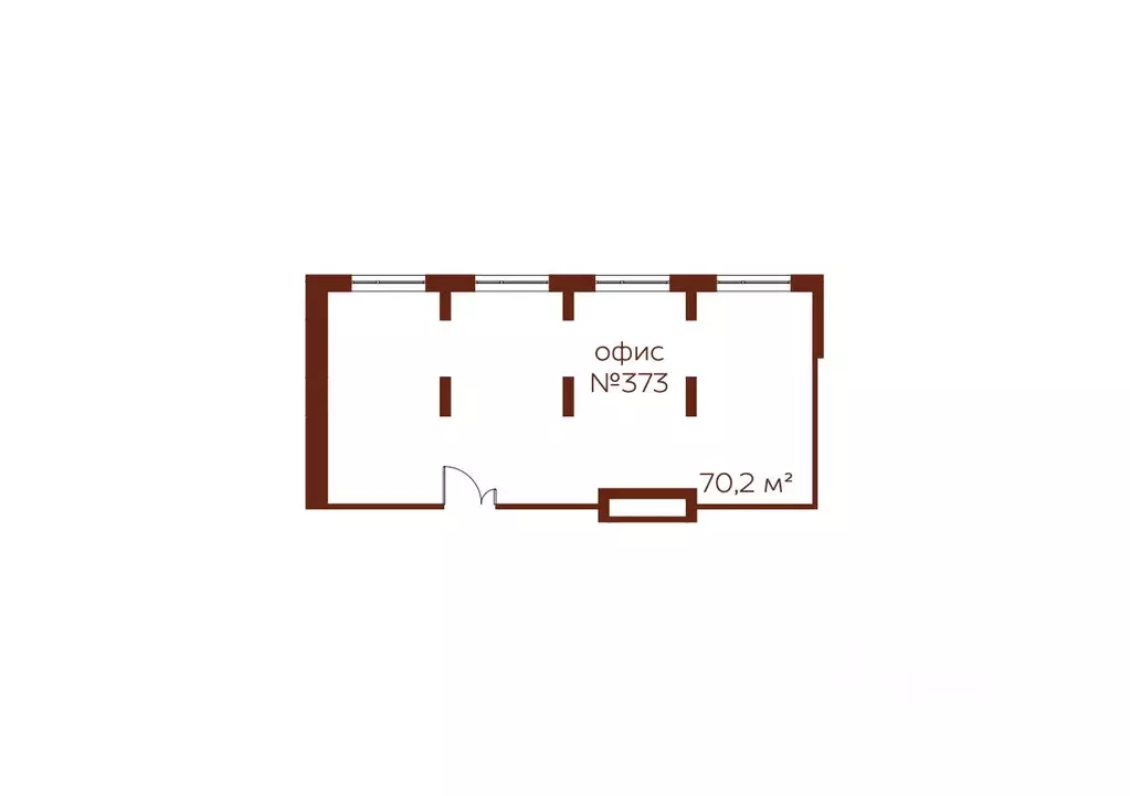 Офис в Кемеровская область, Кемерово ул. Терешковой, 39 (70 м) - Фото 1
