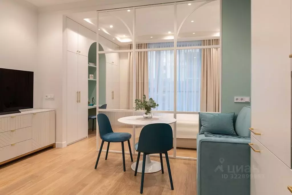 Студия Москва Стремянный пер., 2 (35.7 м) - Фото 1