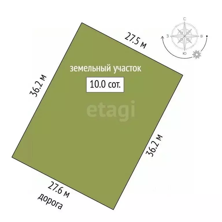 Участок в Крым, Черноморский район, с. Межводное ул. Тарханкутская ... - Фото 2