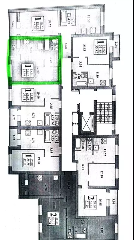 1-к кв. Саратовская область, Саратов 1-й Жилучасток кв-л, (39.0 м) - Фото 1
