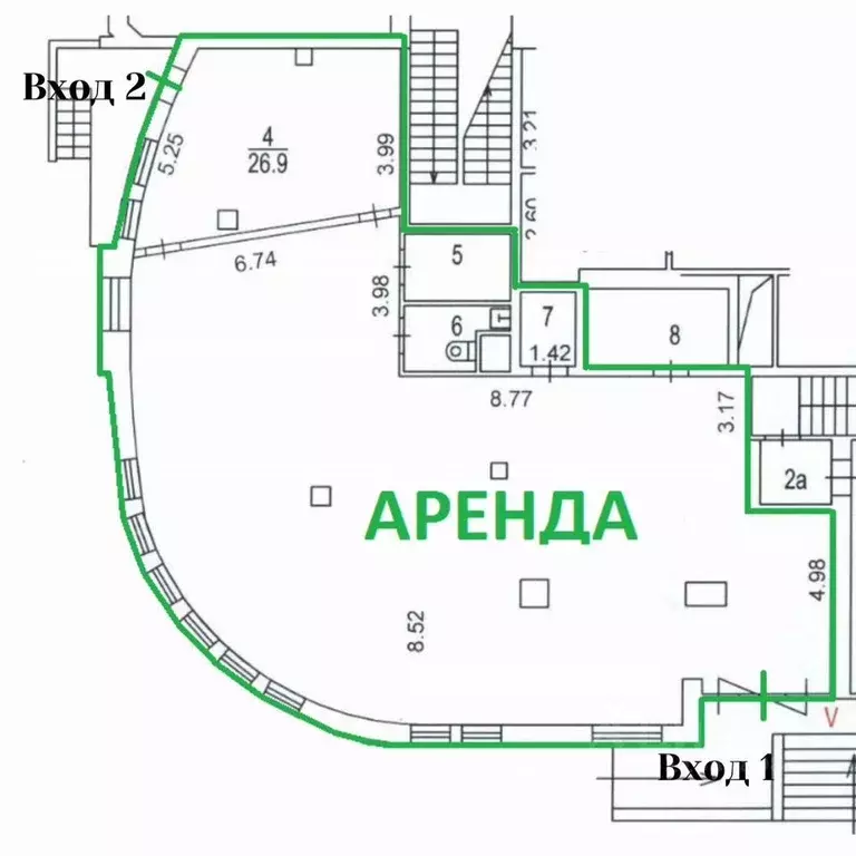 Торговая площадь в Москва Таганская ул., 26С1 (188 м) - Фото 0