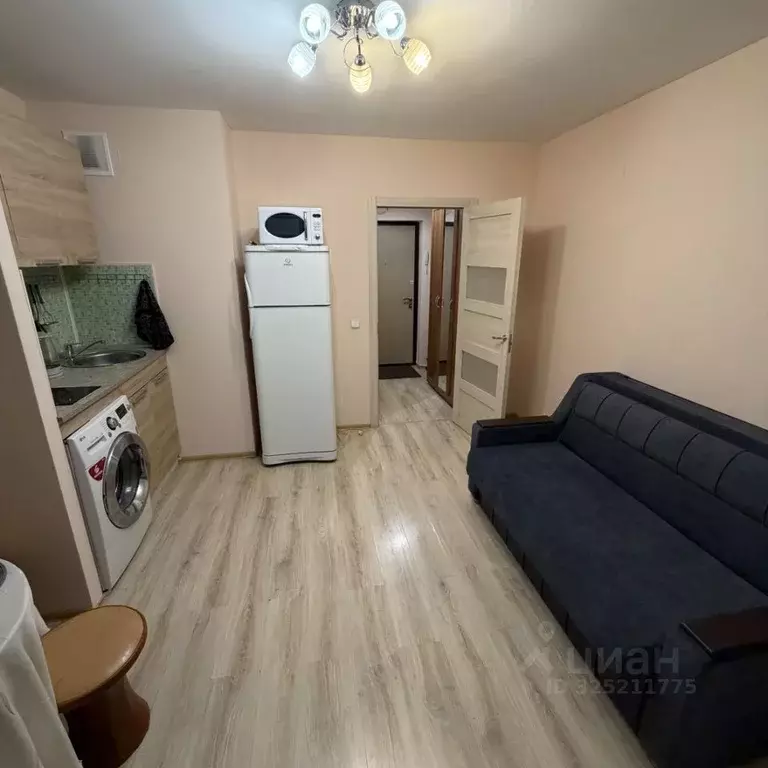 Студия Санкт-Петербург ул. Русановская, 16к1 (20.2 м) - Фото 2