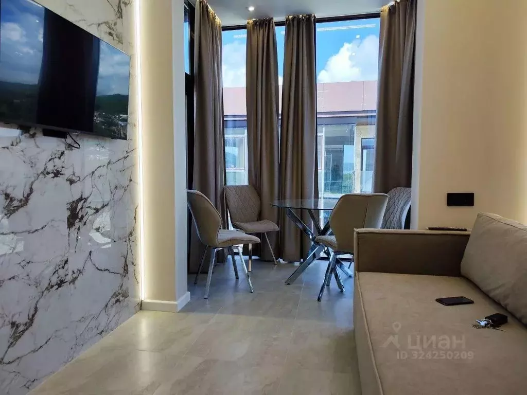 1-к кв. Краснодарский край, Сочи Лазаревское жилрайон, ул. Речная, 2Д ... - Фото 1