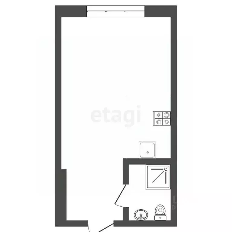 Комната Тюменская область, Тюмень ул. Станционная, 24 (17.6 м) - Фото 2