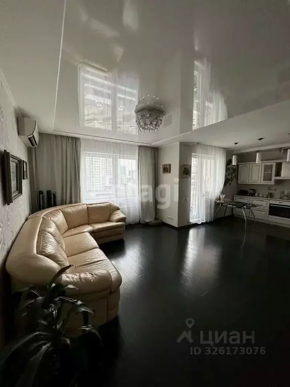 3-к кв. Красноярский край, Красноярск Взлетка мкр, ул. Батурина, 30к4 ... - Фото 1