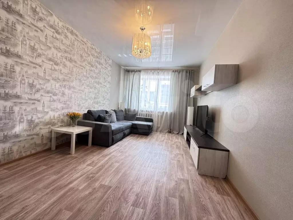 1-к. квартира, 44 м, 9/9 эт. - Фото 1