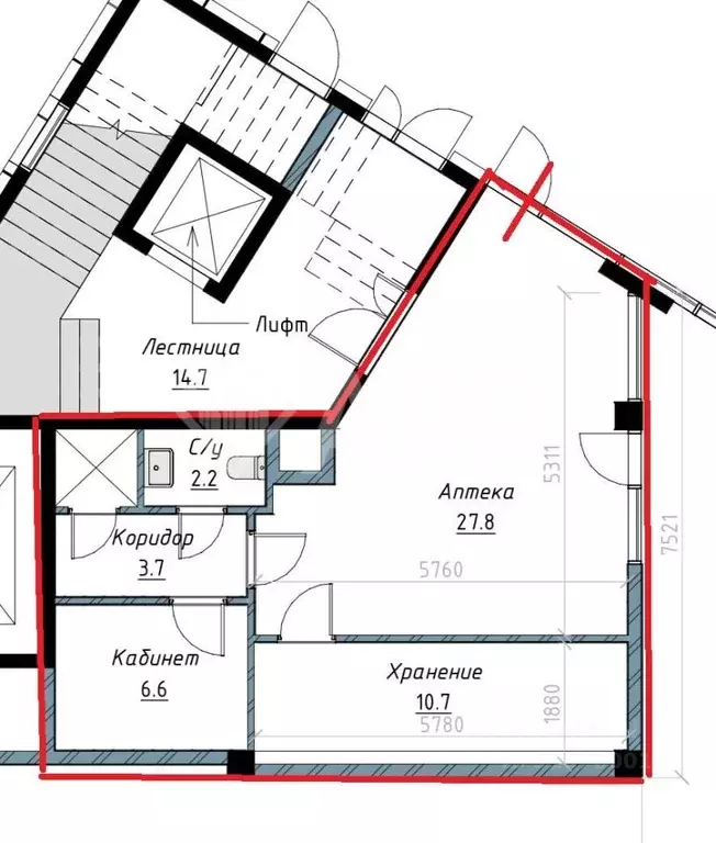 Торговая площадь в Краснодарский край, Геленджик ул. Леселидзе, 23 (60 ... - Фото 2