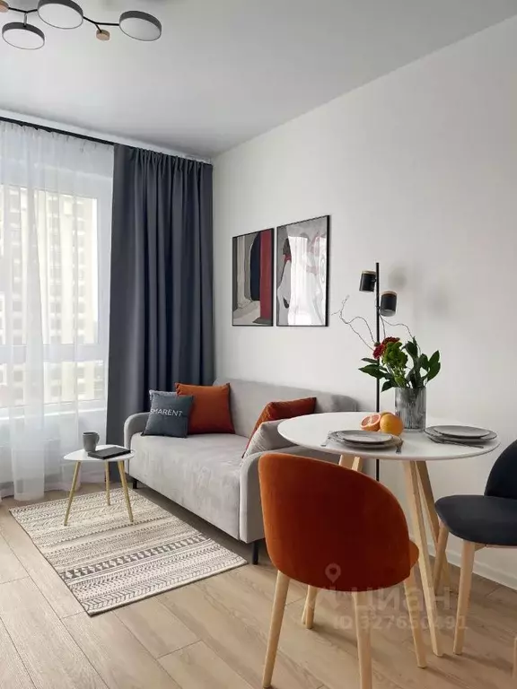 Студия Москва ул. Большое Понизовье, 8 (19.8 м) - Фото 1