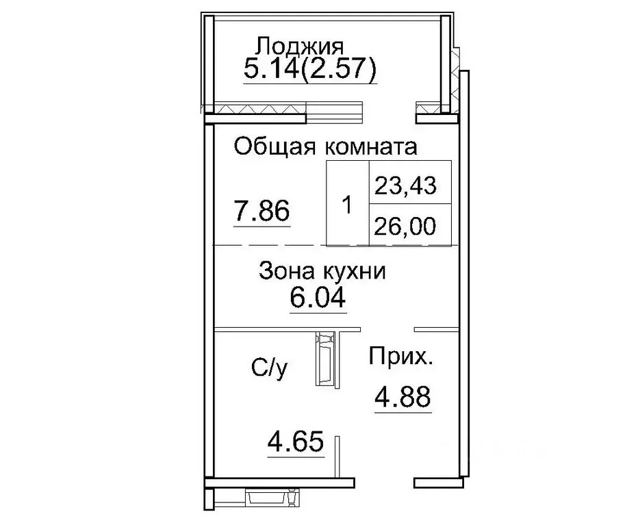 1-к кв. Новосибирская область, Новосибирский район, Краснообск рп, 3-й ... - Фото 0