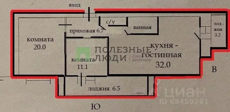 3-к кв. Кировская область, Киров ул. Мира, 31а (75.3 м) - Фото 1